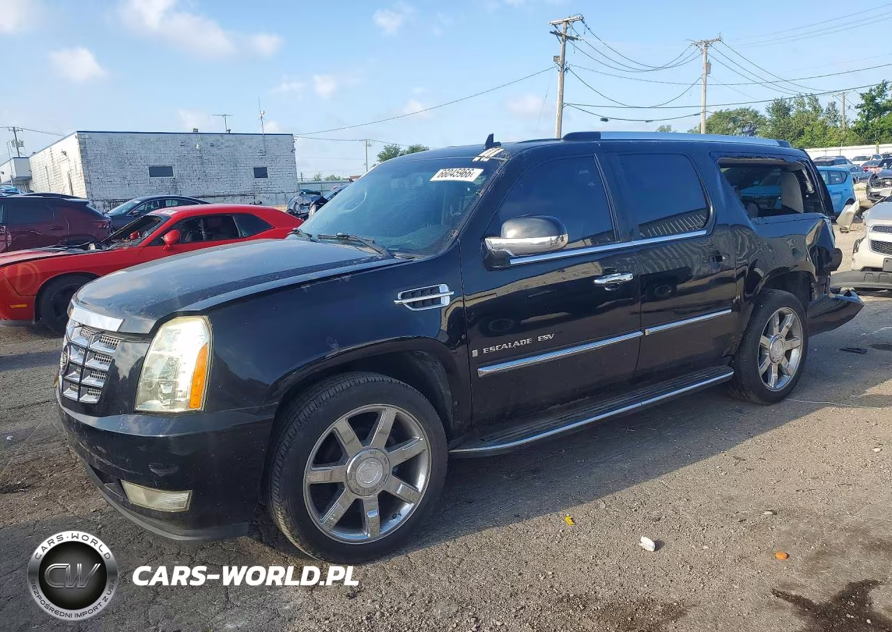 2008 Cadillac Escalade Esv VIN:1GYFK66808R168579 - 1