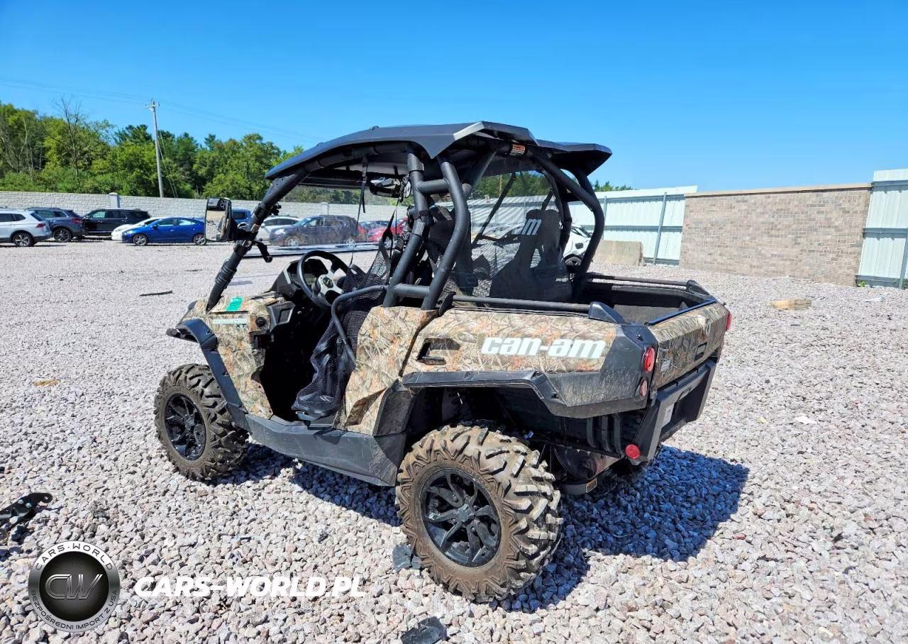 2015 Can-Am Commander 800R Xt Utility Vehicle VIN:3JBKKAN2XFJ001475 - 4