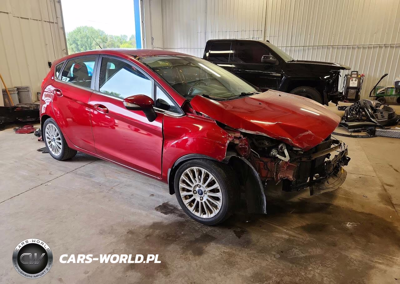 2014 Ford Fiesta Titanium VIN:3FADP4FJ7EM185940 - 4