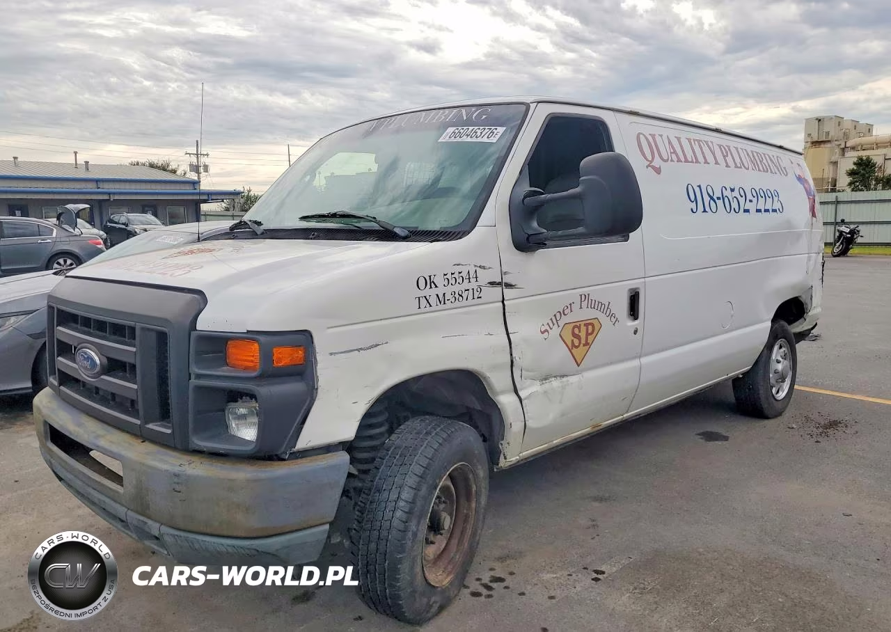 2008 Ford Econoline E250 Van VIN:1FTNE24L78DA18832 - 1