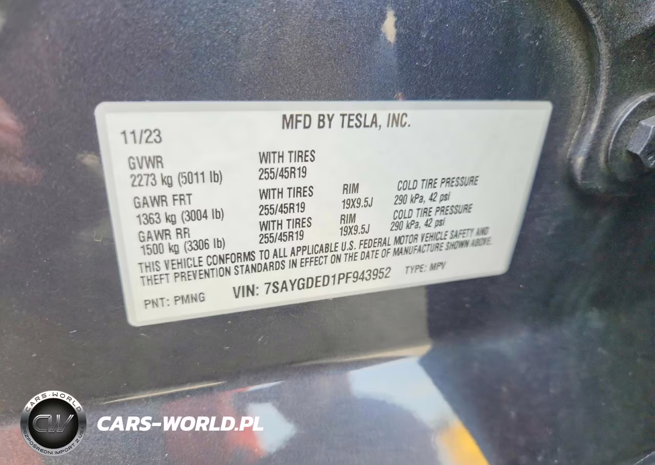2023 Tesla Model Y VIN:7SAYGDED1PF943952 - 12