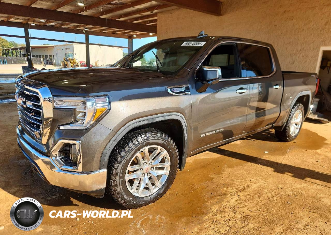 2020 GMC Sierra K1500 Slt VIN:1GTU9DED5LZ156044 - 1