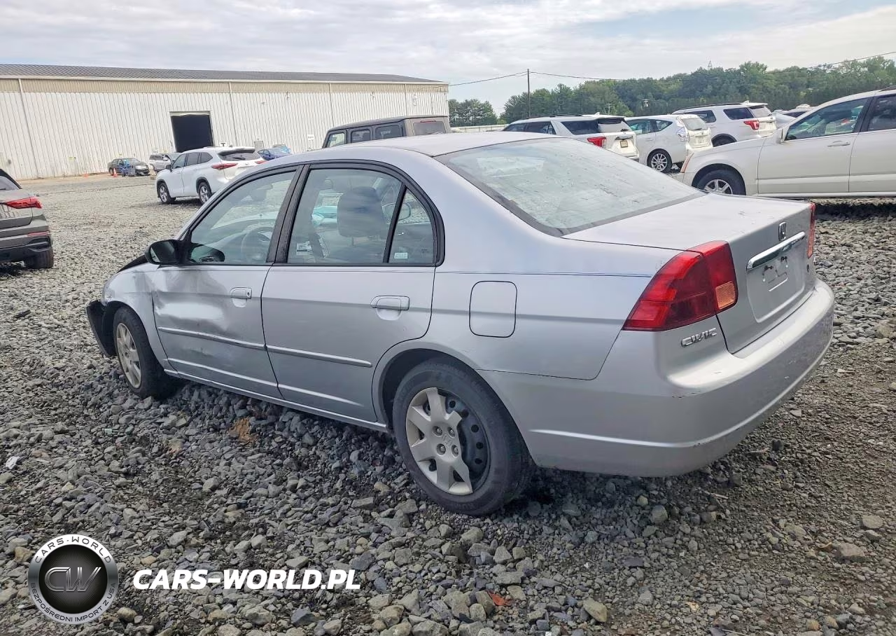 2002 Honda Civic Ex VIN:2HGES26892H555778 - 2