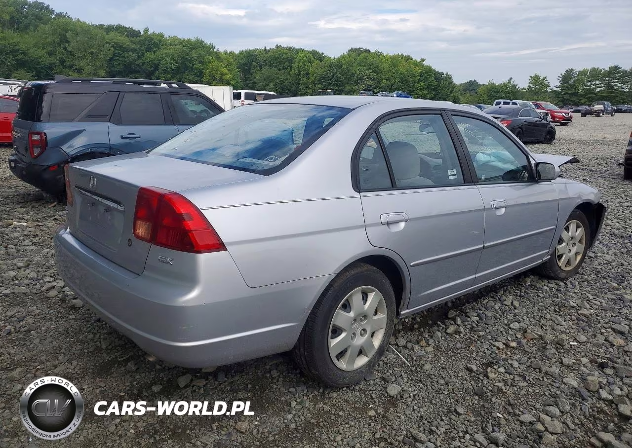 2002 Honda Civic Ex VIN:2HGES26892H555778 - 3