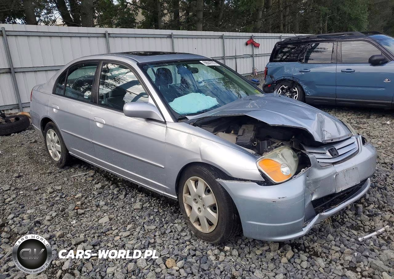 2002 Honda Civic Ex VIN:2HGES26892H555778 - 4
