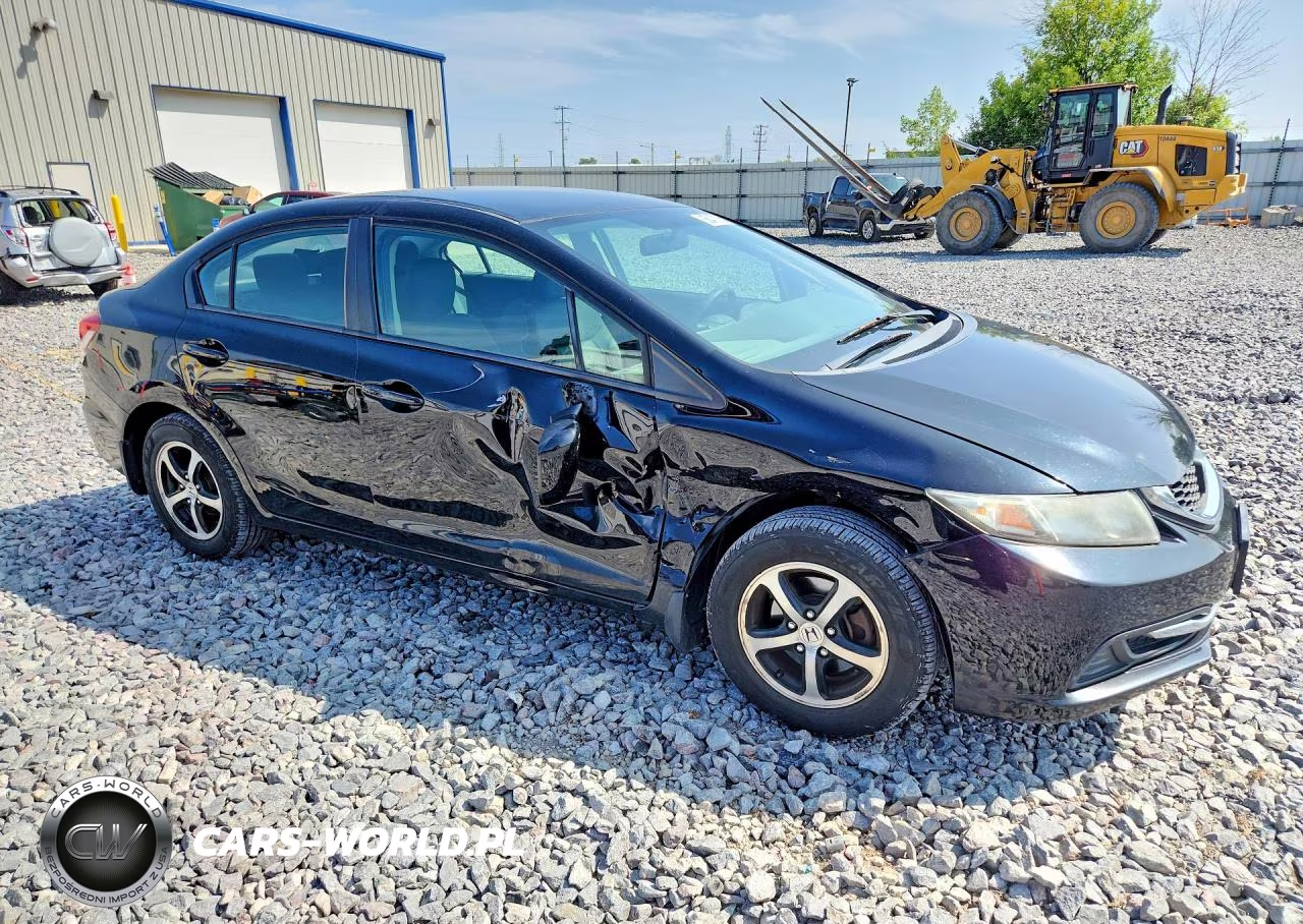 2015 Honda Civic Se VIN:19XFB2F72FE011862 - 4