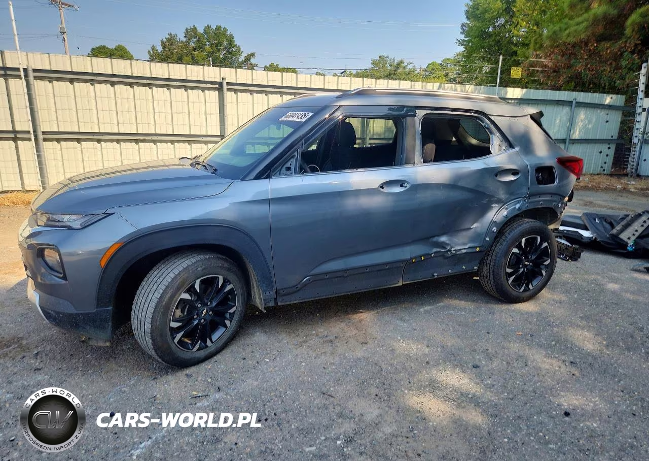 2022 Chevrolet Trailblazer Lt VIN:KL79MPSL3NB093245 - 1