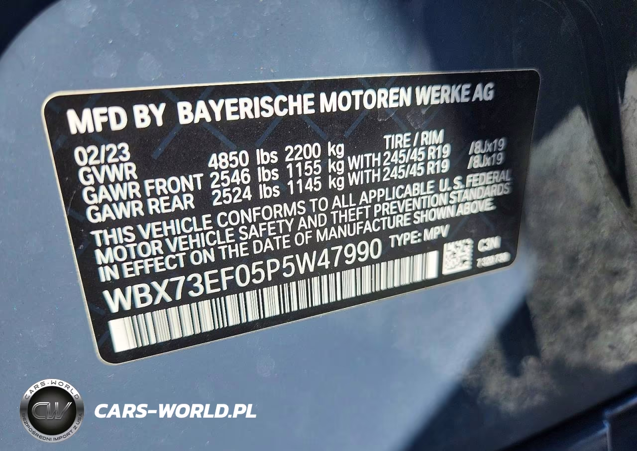 2023 BMW X1 xDrive28I VIN:WBX73EF05P5W47990 - 14
