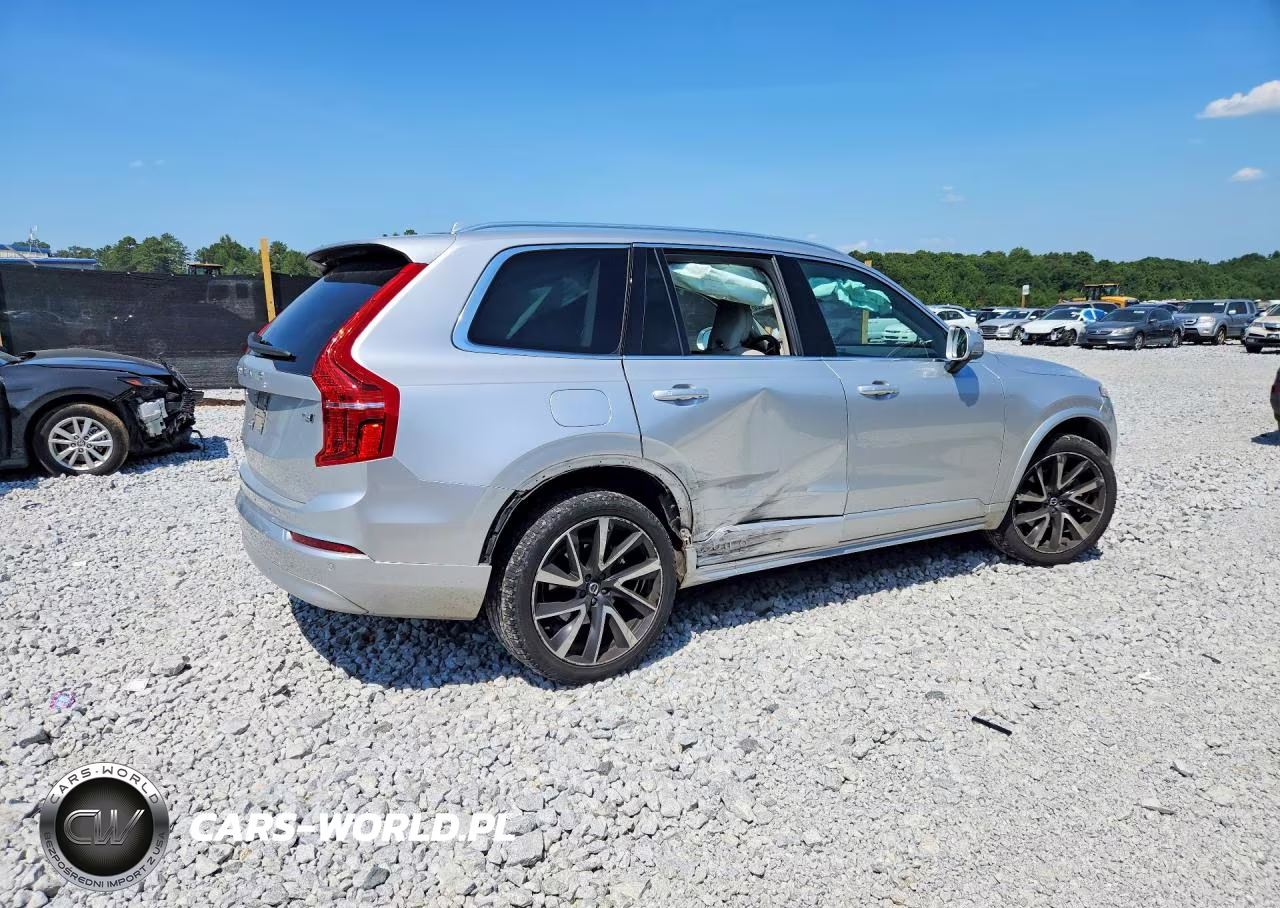 2022 Volvo Xc90 T6 Momentum VIN:YV4A221K0N1828736 - 3