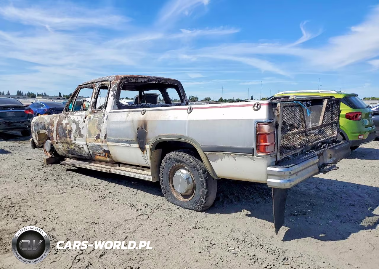 1992 Dodge D-Series D200 VIN:3B7KE23C7NM500219 - 2
