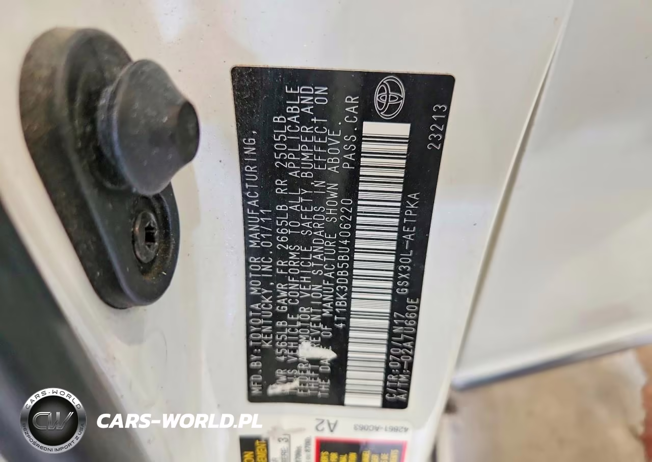 2011 Toyota Avalon Limited VIN:4T1BK3DB5BU406220 - 12