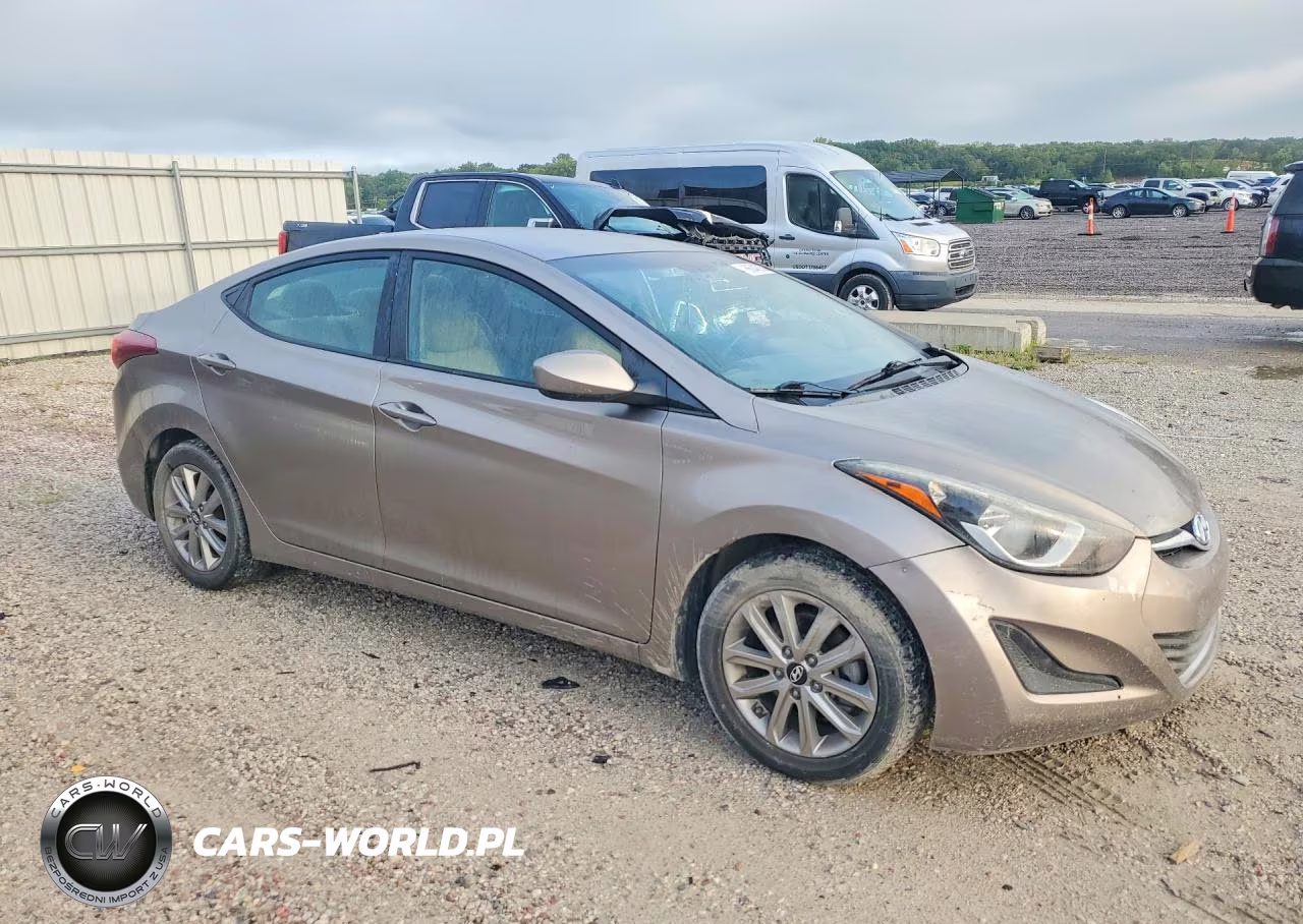 2014 Hyundai Elantra Se VIN:5NPDH4AE9EH502625 - 4