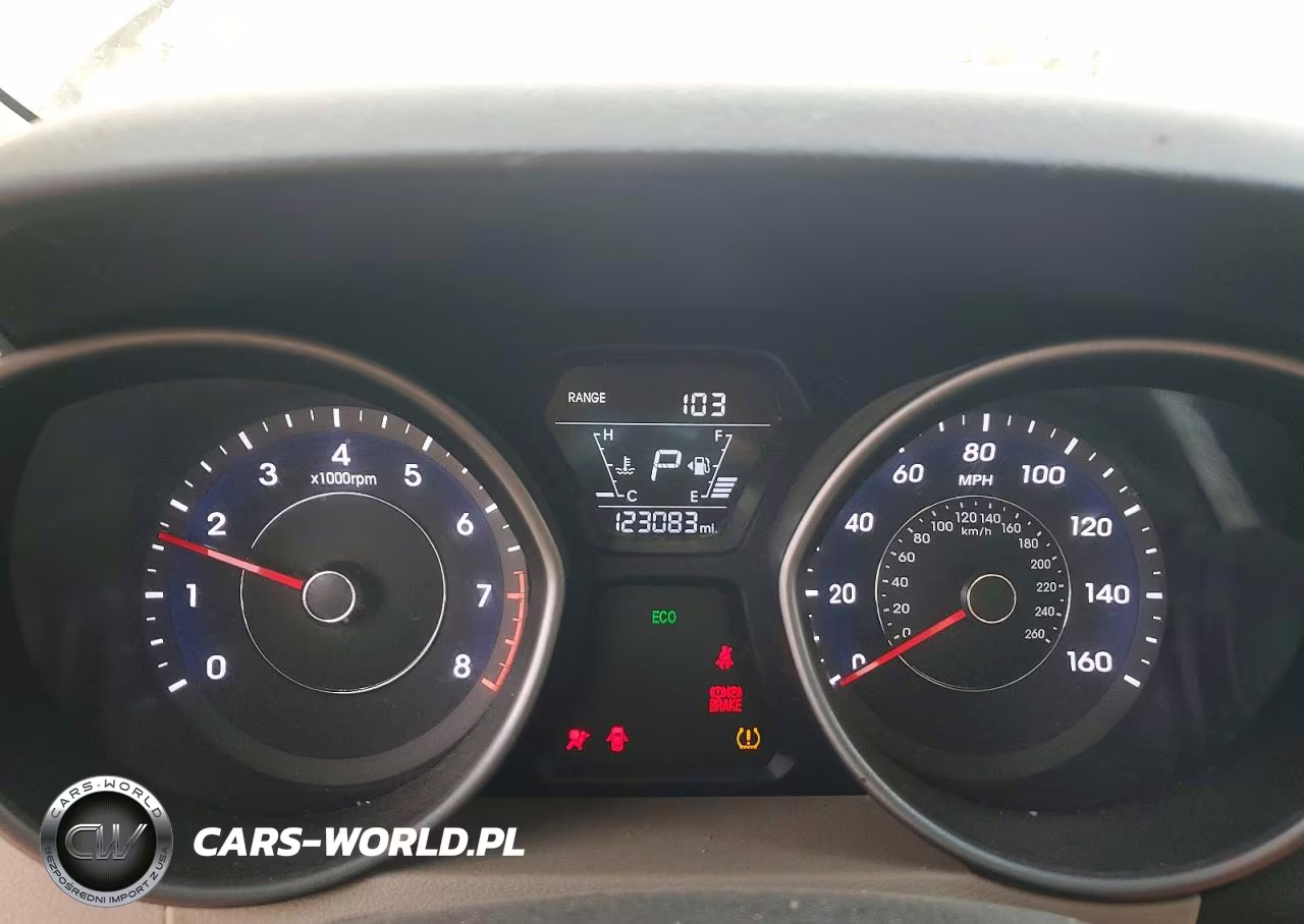 2014 Hyundai Elantra Se VIN:5NPDH4AE9EH502625 - 9