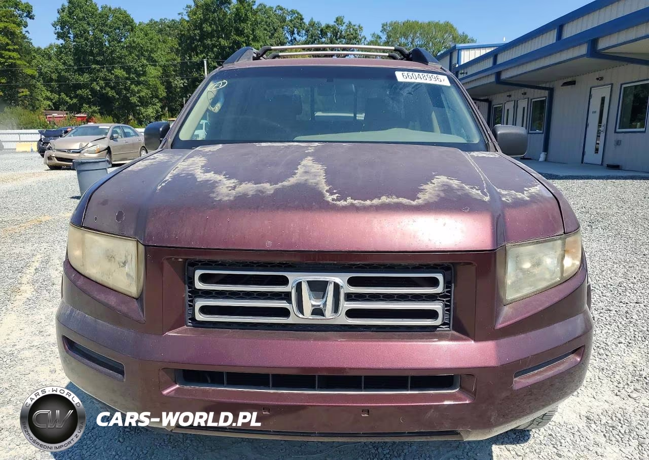 2007 Honda Ridgeline Rt VIN:2HJYK16217H515750 - 5