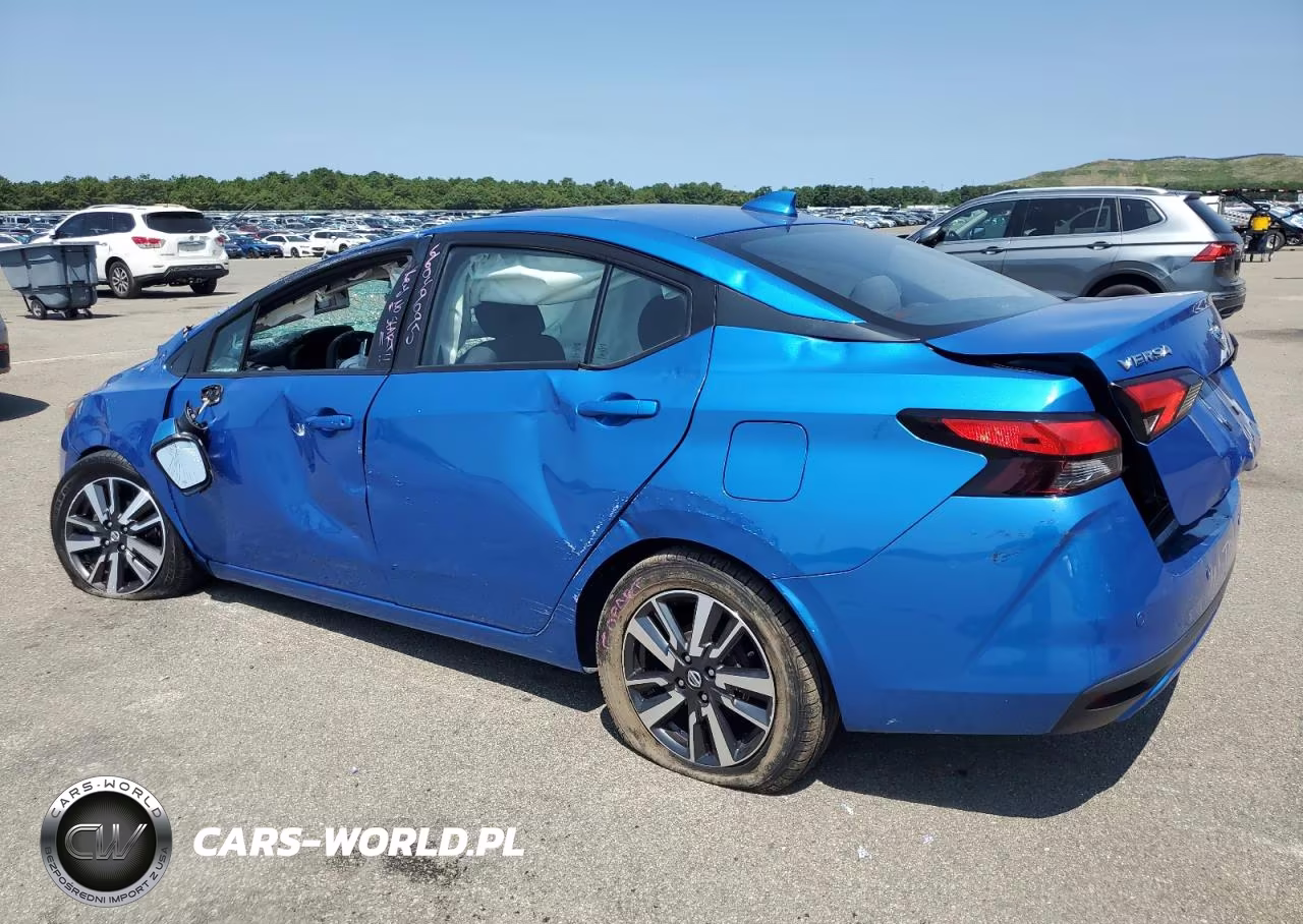 2021 Nissan Versa Sv VIN:3N1CN8EV2ML836132 - 2