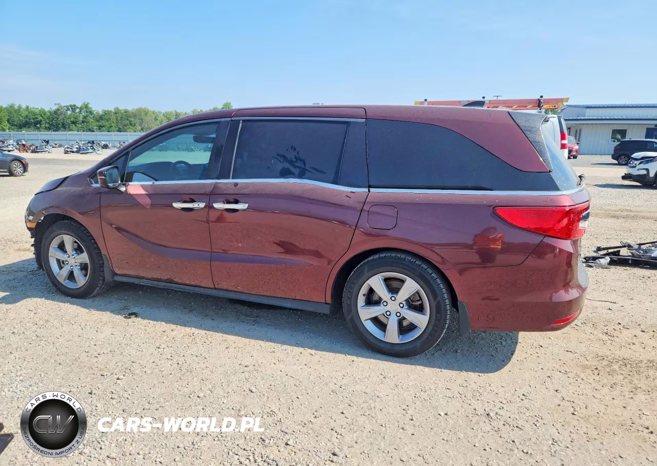 2018 Honda Odyssey Exl VIN:5FNRL6H75JB072365 - 2