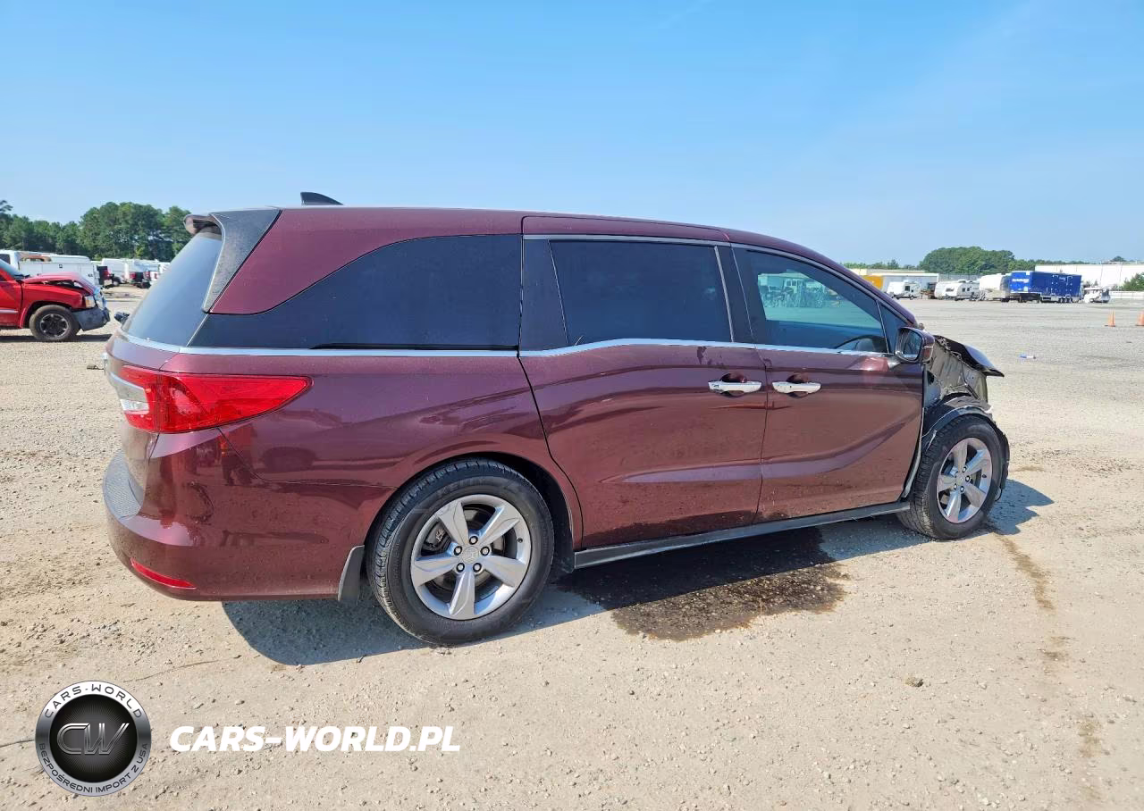 2018 Honda Odyssey Exl VIN:5FNRL6H75JB072365 - 3