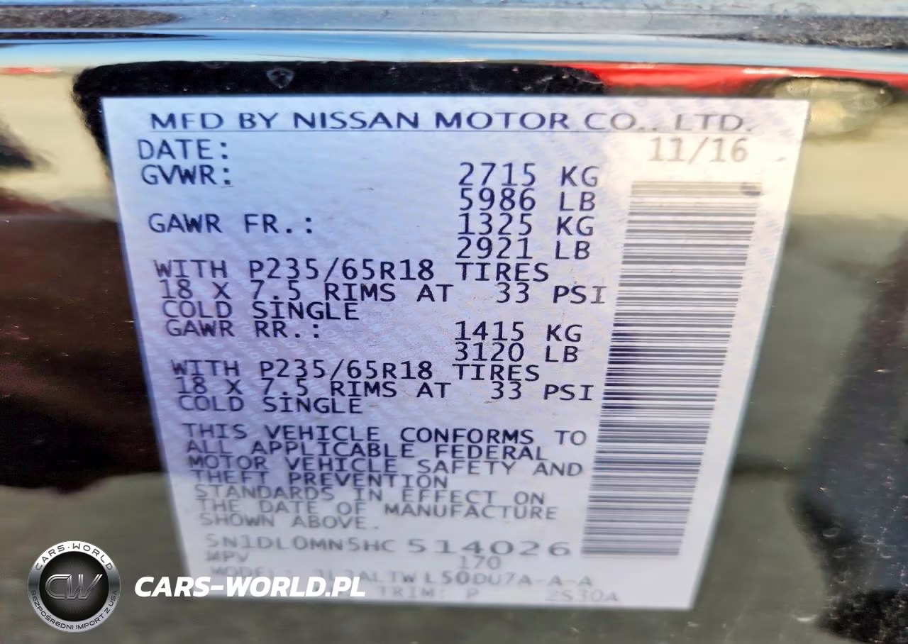 2017 Infiniti Qx60 Base VIN:5N1DL0MN5HC514026 - 12