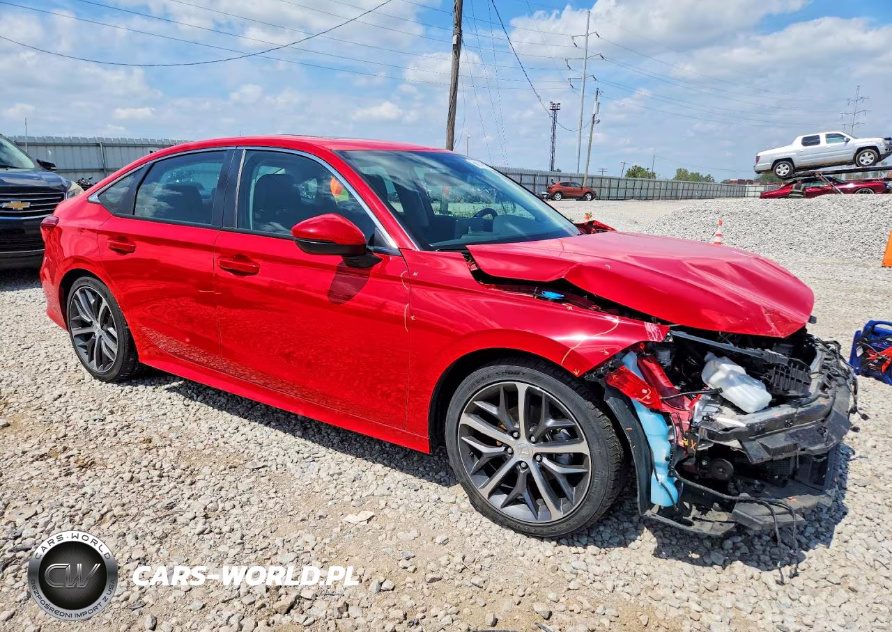 2023 Honda Civic Touring VIN:2HGFE1F90PH325374 - 4
