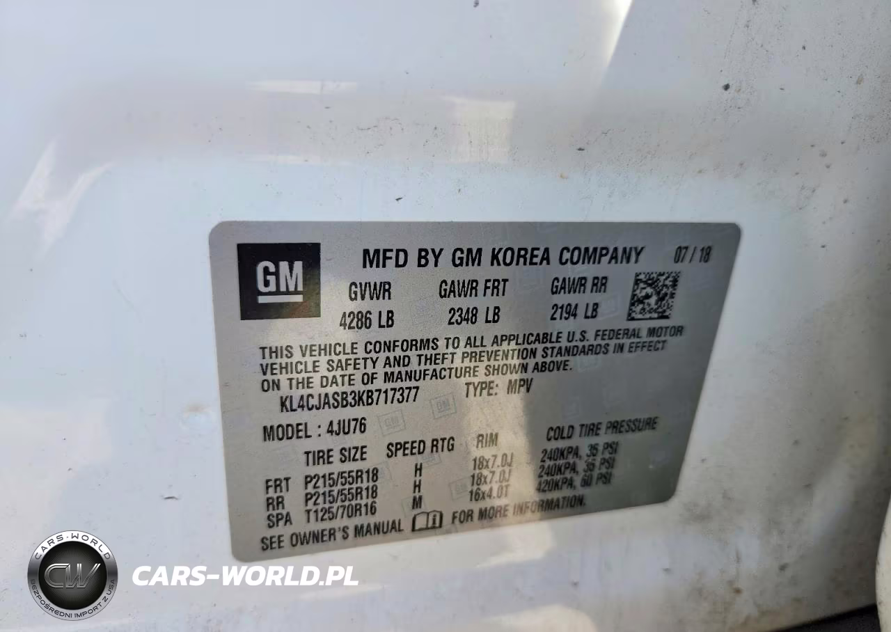2019 Buick Encore Preferred VIN:KL4CJASB3KB717377 - 14