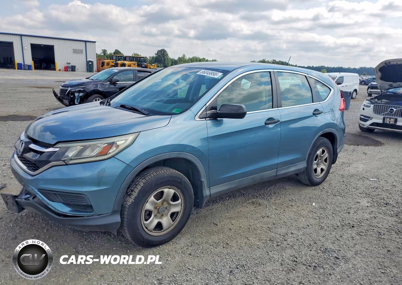 2015 Honda Cr-V Lx VIN:5J6RM4H3XFL011817 - 1