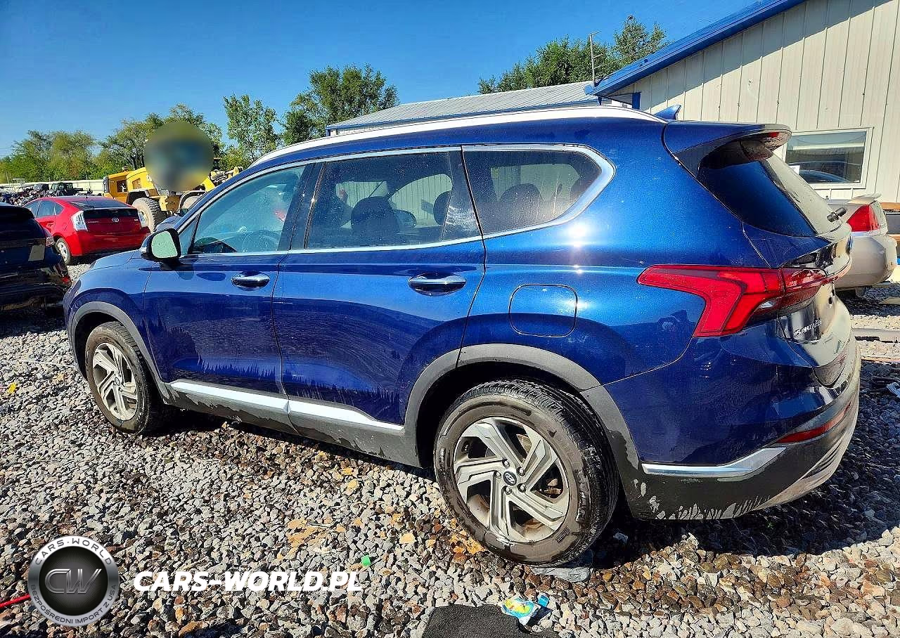 2021 Hyundai Santa Fe Sel VIN:5NMS34AJ8MH307713 - 2