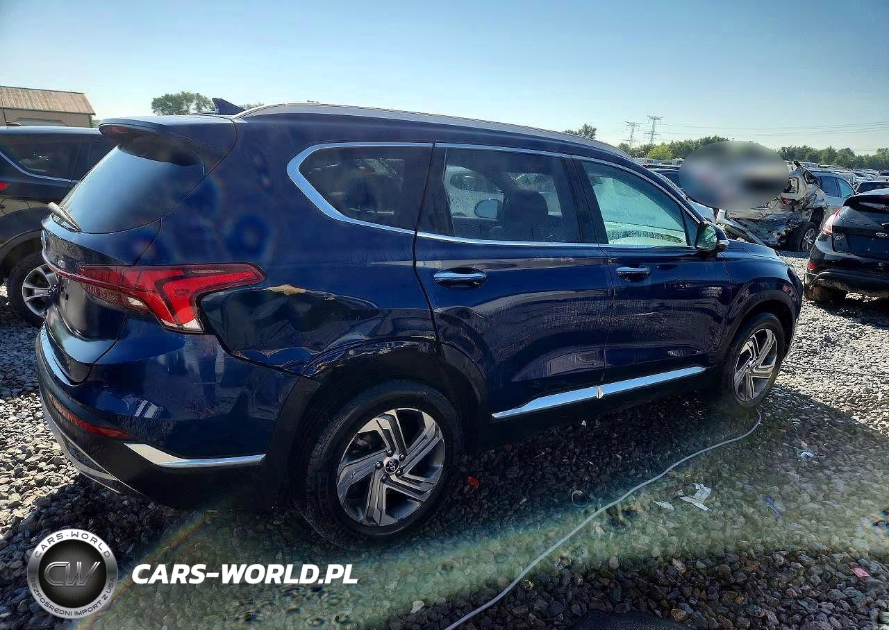 2021 Hyundai Santa Fe Sel VIN:5NMS34AJ8MH307713 - 3