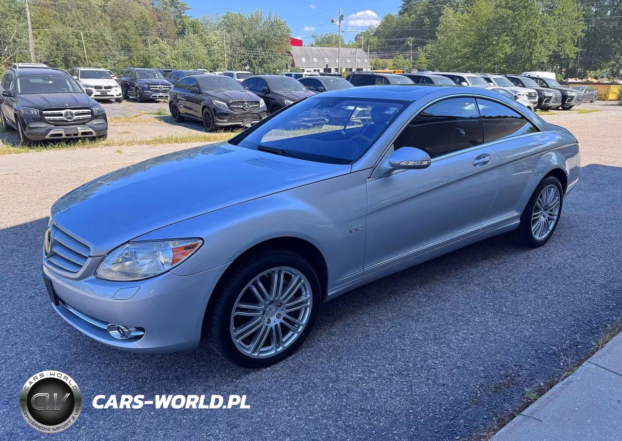 2008 Mercedes-Benz Cl 600 VIN:WDDEJ76X28A017815 - 2