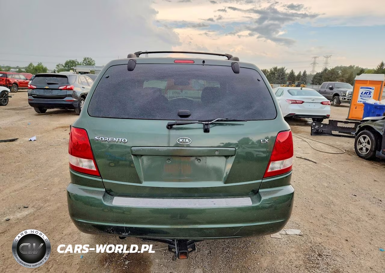 2004 Kia Sorento Lx VIN:KNDJC733445183762 - 6
