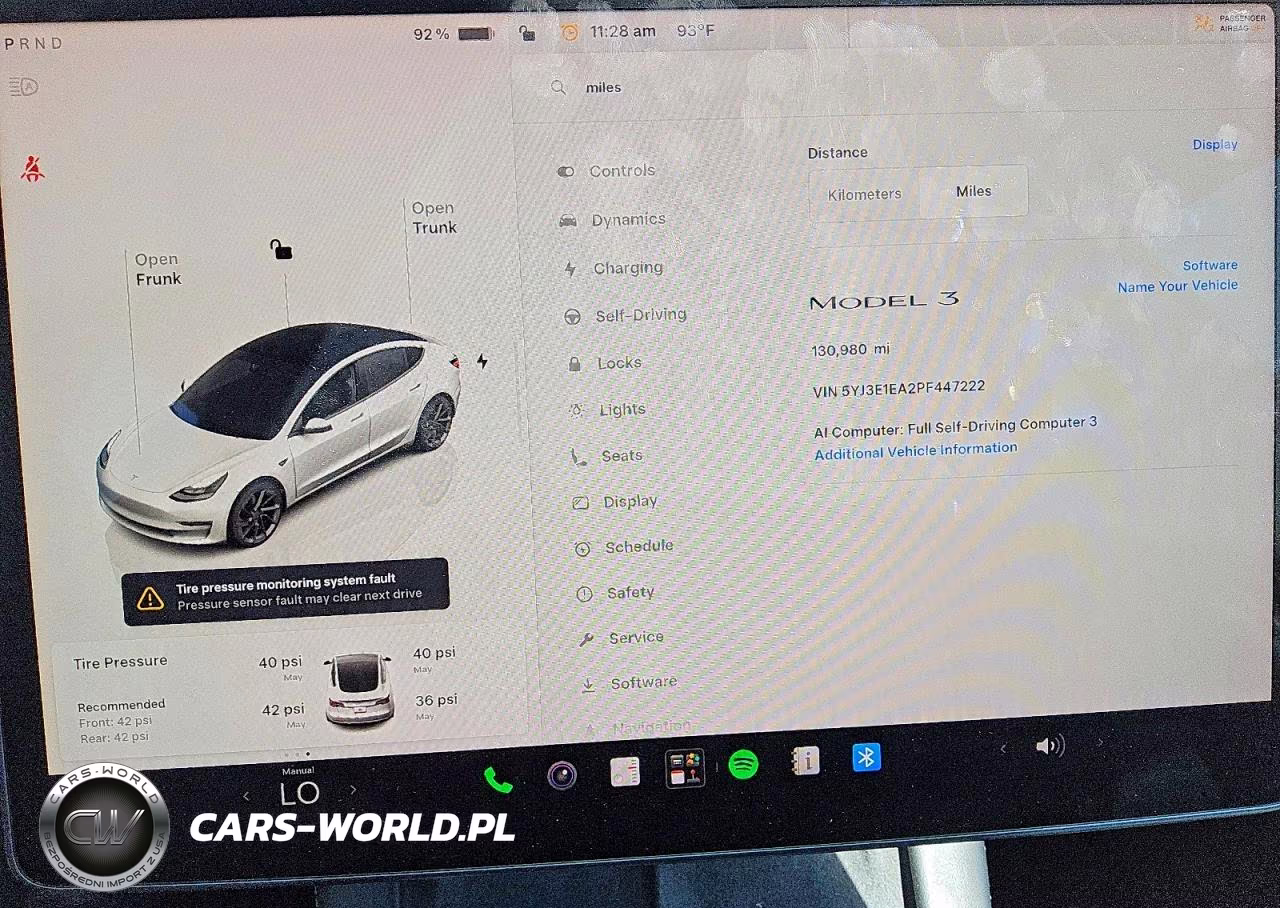 2023 Tesla Model 3 VIN:5YJ3E1EA2PF447222 - 9