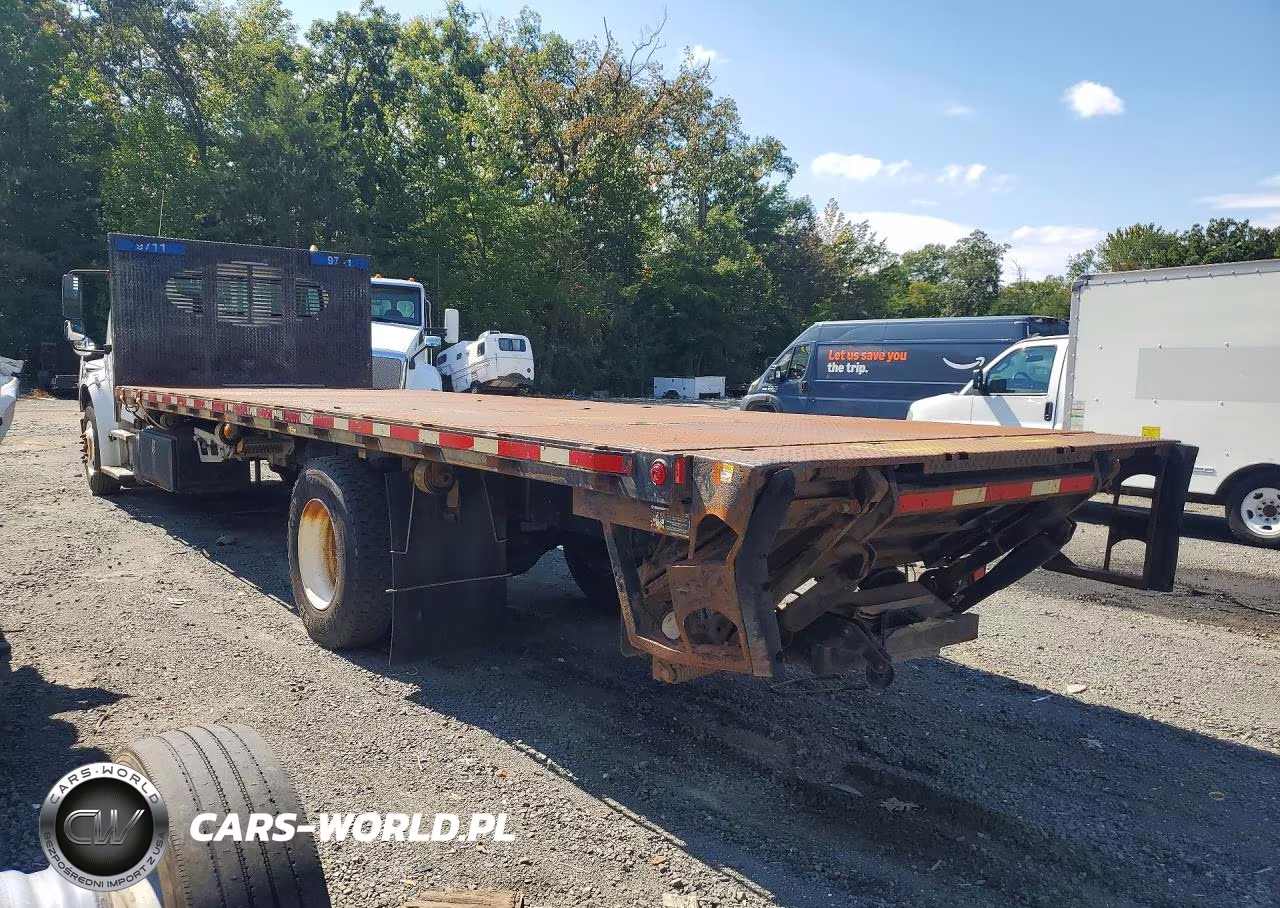 2014 Freightliner Business Class M2 Flatbed Truck VIN:1FVACXDT1EHFS9711 - 2