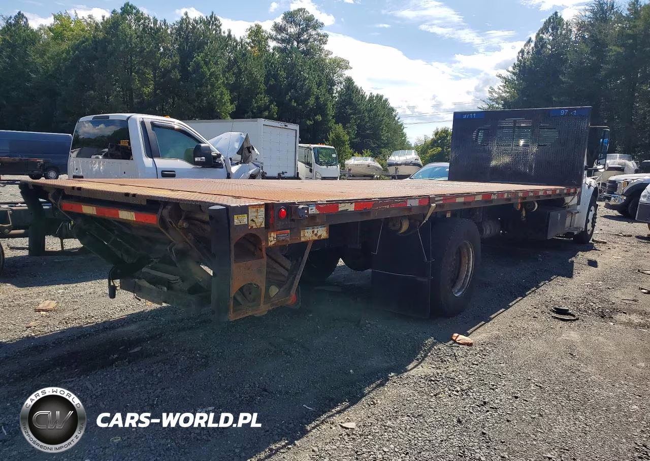 2014 Freightliner Business Class M2 Flatbed Truck VIN:1FVACXDT1EHFS9711 - 3