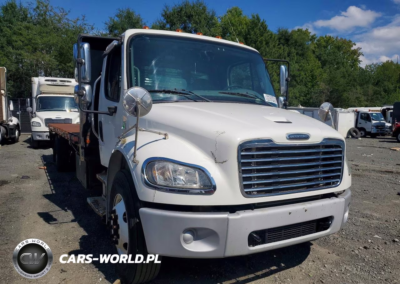2014 Freightliner Business Class M2 Flatbed Truck VIN:1FVACXDT1EHFS9711 - 4