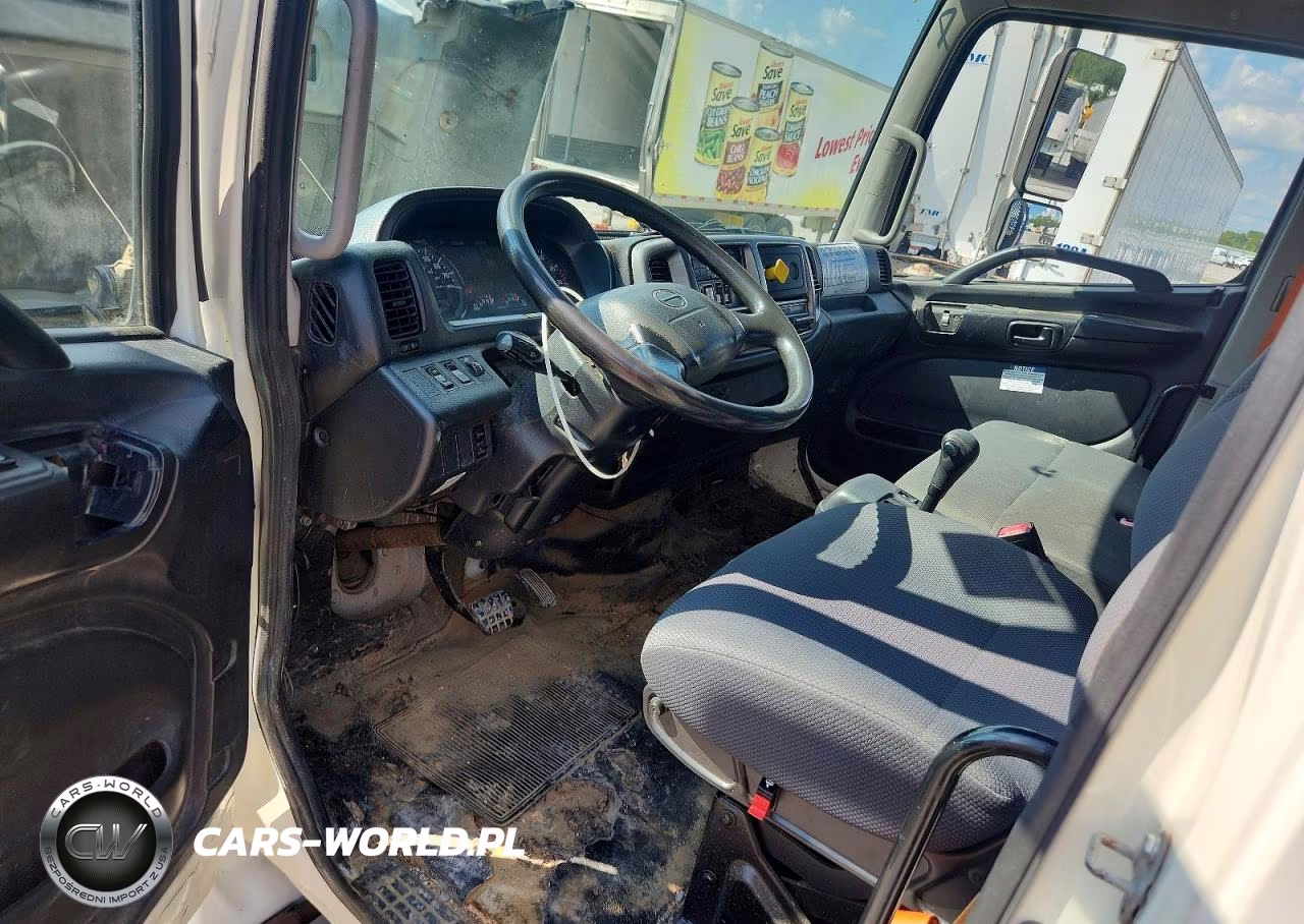 2015 Hino 338 Flatbed Truck VIN:5PVNV8JV6F4S54832 - 8