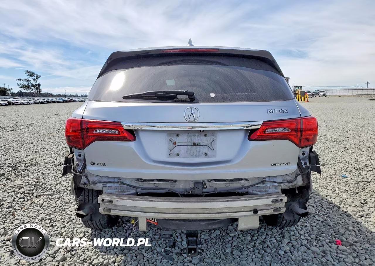 2017 Acura Mdx Technology VIN:5FRYD4H59HB009208 - 6