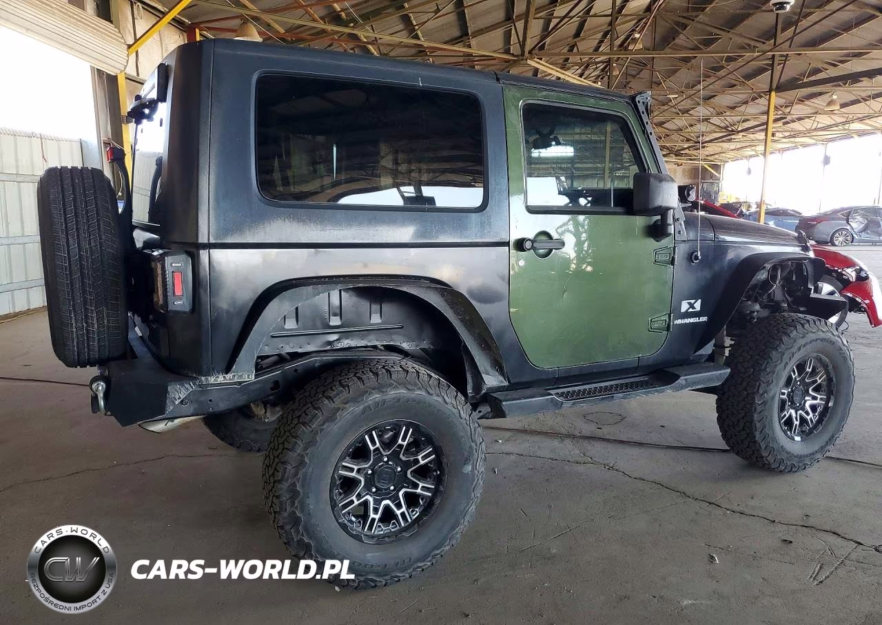 2008 Jeep Wrangler X VIN:1J4FA24118L631642 - 3