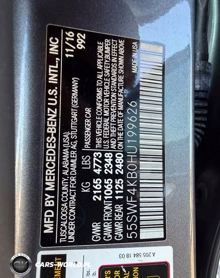 2017 Mercedes-Benz C 300 4Matic VIN:55SWF4KB0HU199626 - 11