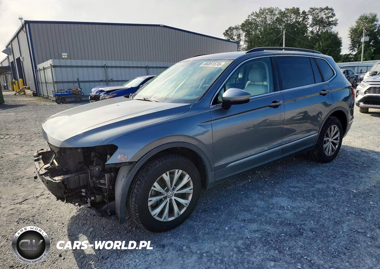 2018 Volkswagen Tiguan Se VIN:3VV2B7AX8JM012663 - 1