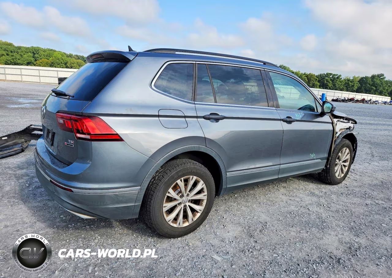 2018 Volkswagen Tiguan Se VIN:3VV2B7AX8JM012663 - 3