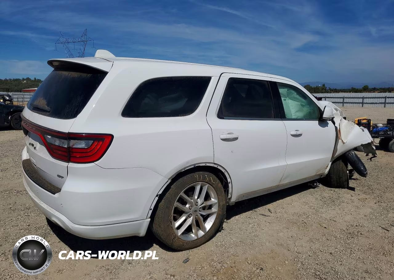 2022 Dodge Durango Gt VIN:1C4RDJDG0NC132089 - 3