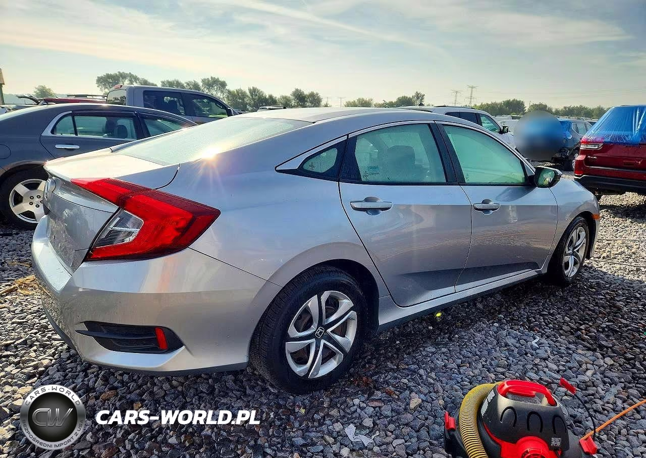 2017 Honda Civic Lx VIN:19XFC2F57HE213854 - 3