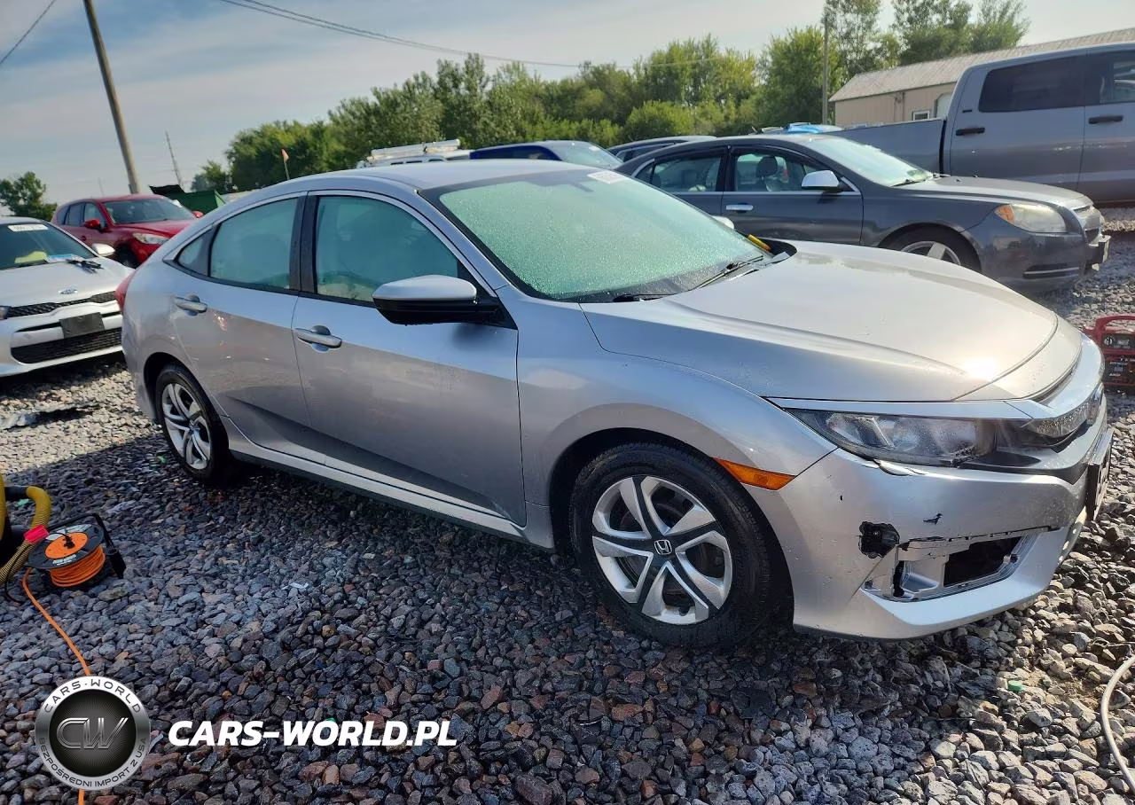 2017 Honda Civic Lx VIN:19XFC2F57HE213854 - 4