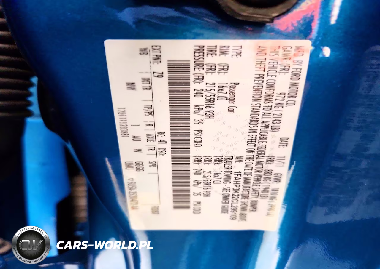 2012 Ford Focus Se VIN:1FAHP3K22CL299109 - 13