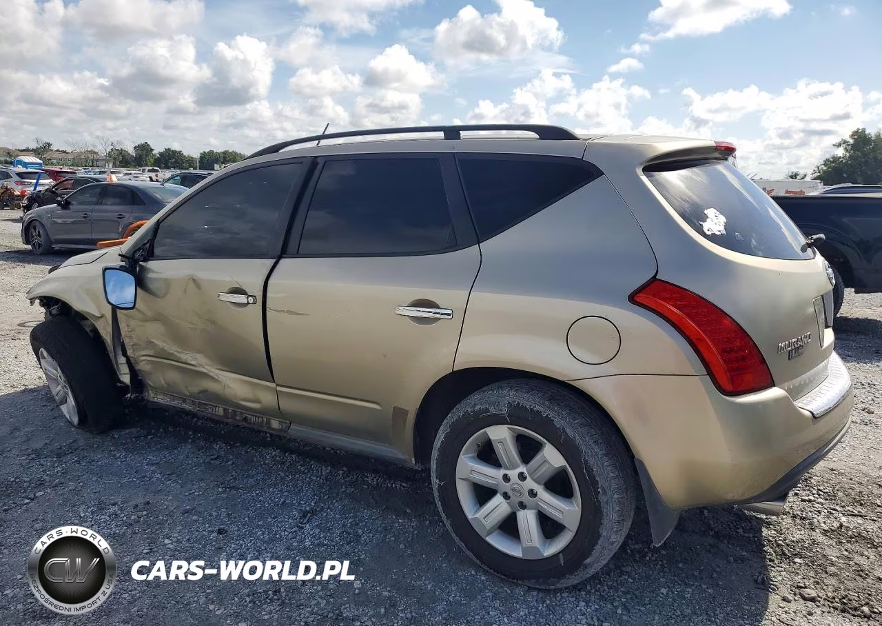 2007 Nissan Murano S VIN:JN8AZ08T67W527058 - 2