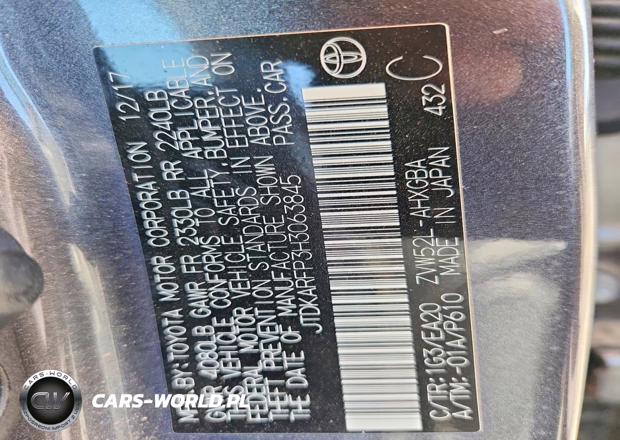 2017 Toyota Prius Prime Advanced VIN:JTDKARFP3H3063845 - 12
