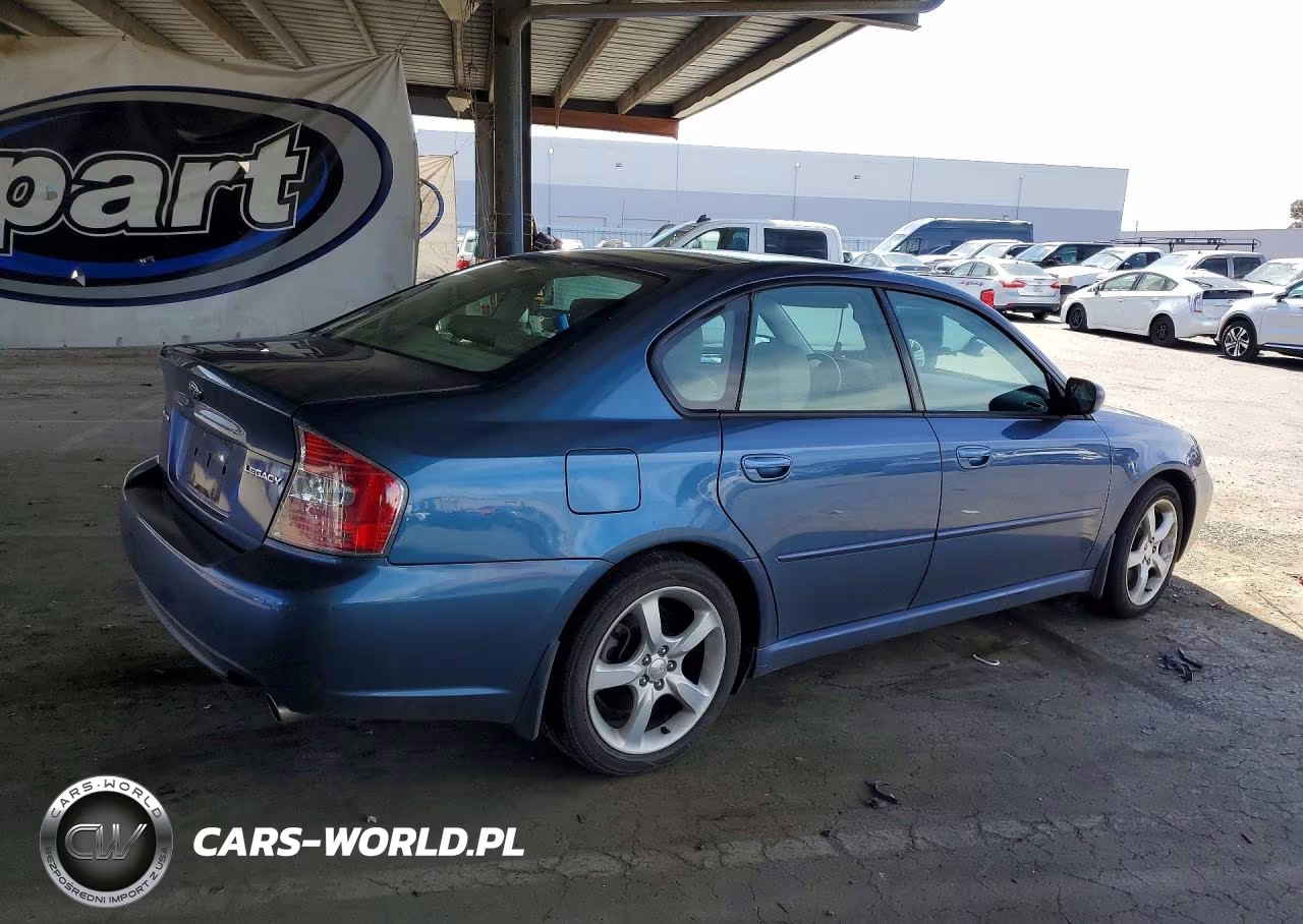2006 Subaru Legacy 2.5I Limited VIN:4S3BL626367202920 - 3