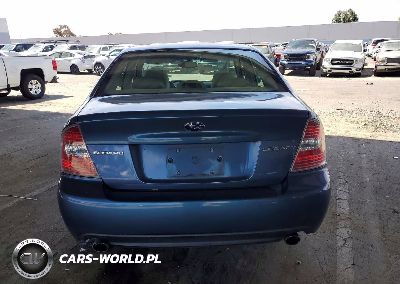 2006 Subaru Legacy 2.5I Limited VIN:4S3BL626367202920 - 6