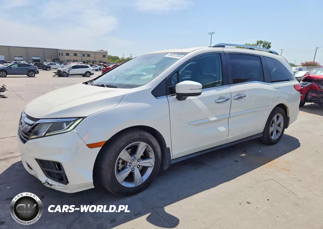2019 Honda Odyssey Exl VIN:5FNRL6H75KB072884 - 1