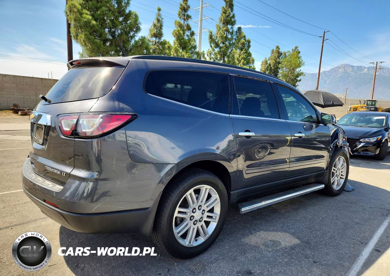 2013 Chevrolet Traverse Lt VIN:1GNKRGKD4DJ107177 - 3