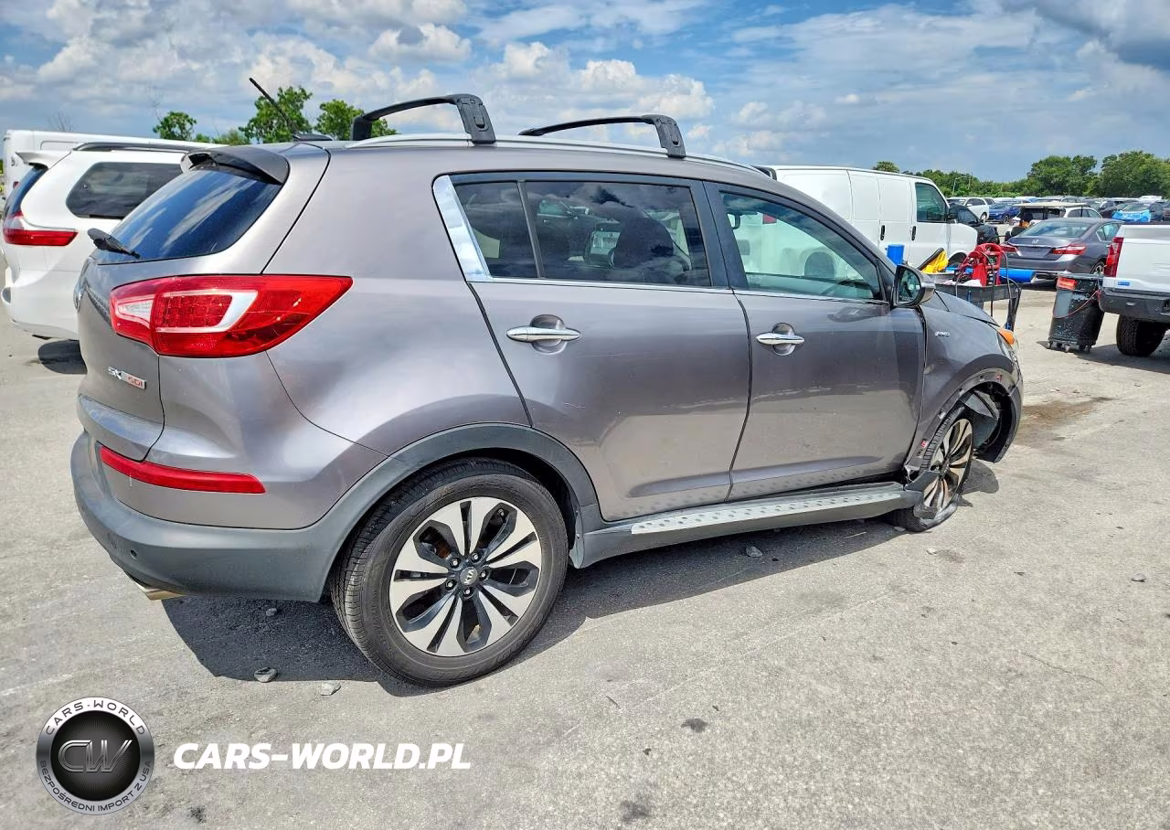 2013 Kia Sportage Sx VIN:KNDPCCA64D7434977 - 3